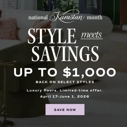 Custom Carpet Centers - Spring National Karastan Month 2026