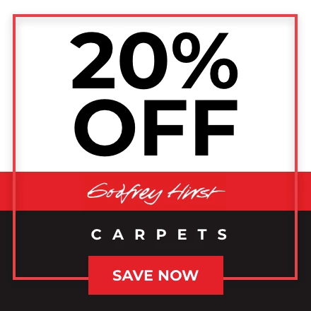 Godfrey Hirst - 20% off Carpets Sale 
