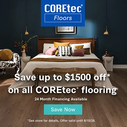 AJ Rose - 1500 on all Coretec Sale 2026
