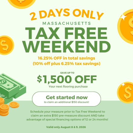 AJ Rose - Tax Free Weekend Sale 2026