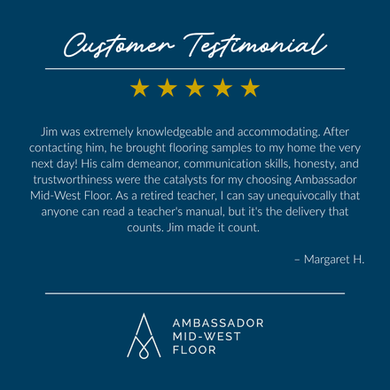 Ambassador Mid-West - Testimonial slider