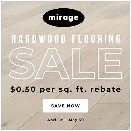 Mirage - Spring Hardwood Sale 2026