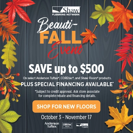 Shaw - National BeautiFALL Sale 2025