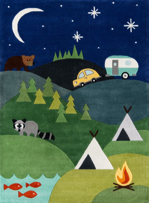 Camping Area Rug