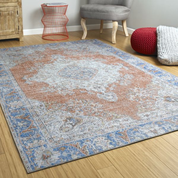 Kaleen Boho Rug in Copper