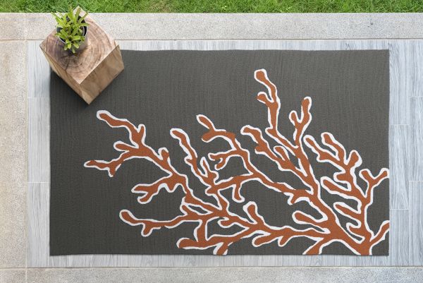 Kaleen Matira Tangerine Area Rug