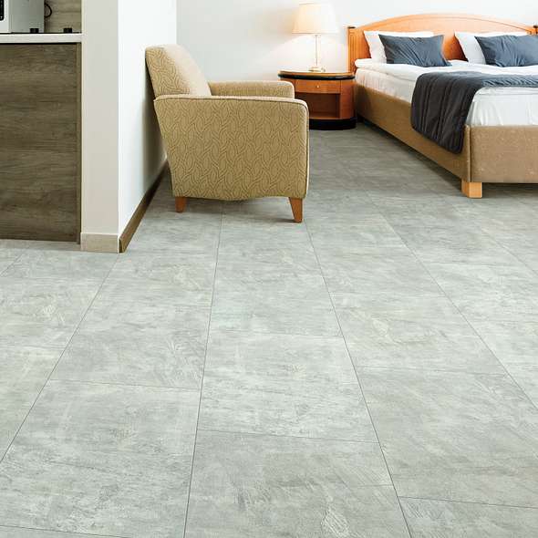 Stone-look Vinyl Tile