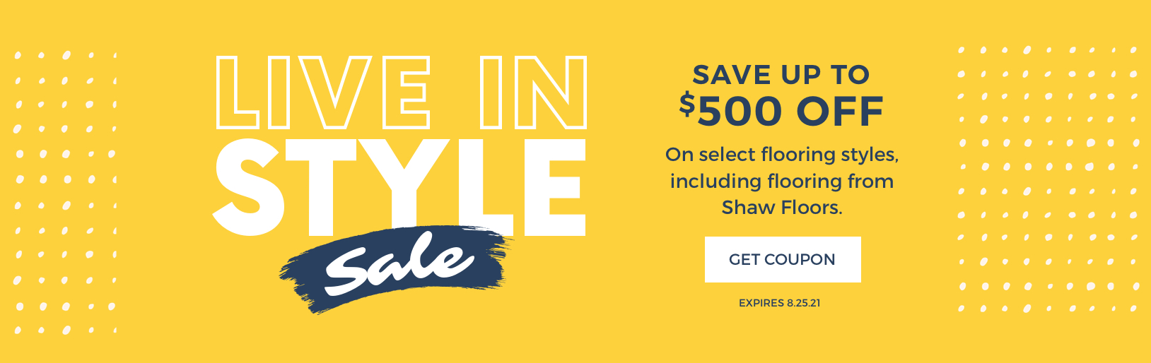 Live in Style Sale