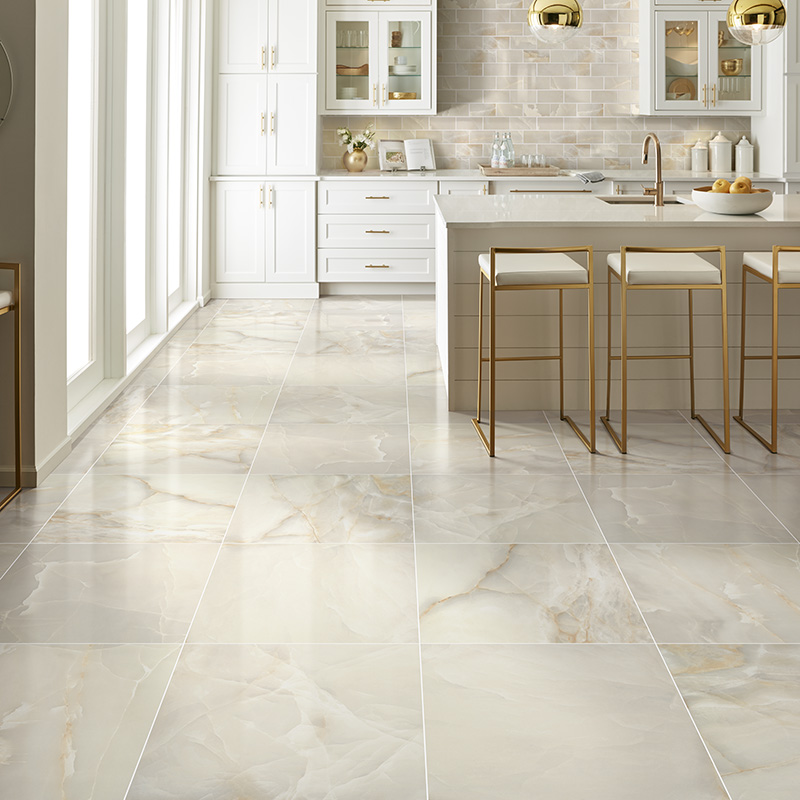 Why Large Format Flooring Makes Rooms Feel Bigger
