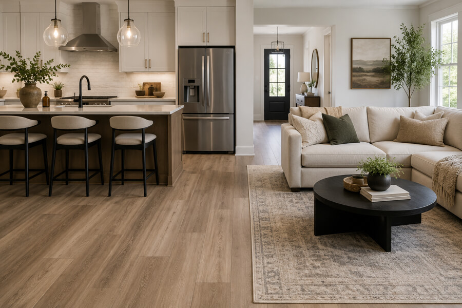 The Art of Combining Hard and Soft Surfaces for a Balanced Home